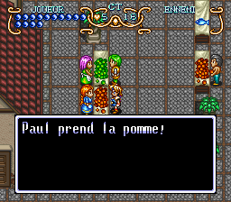Paul prend la Pomme